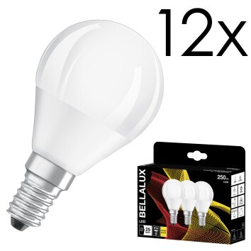 E14 LED 3.3 Watt blanco cálido 250 Lumen