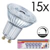 GU10 LED 3.4 Watt blanco cálido regulable 230 Lumen