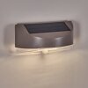 Tolerud Aplique de exterior LED Gris, Plata, 1 luz, Sensor de movimiento