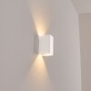 Hoods Aplique de exterior, Lámpara Up & Down, Apliques LED Blanca, 1 luz