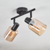 Aggebu Plafones Negro, 2 luces