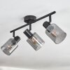 Aggebo Plafones Negro, 3 luces