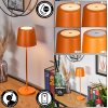 Belece Lámpara de mesa de exterior, Lámparas de mesa LED Naranja, 1 luz