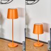 Belece Lámpara de mesa de exterior, Lámparas de mesa LED Naranja, 1 luz