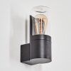 Morbak Aplique de exterior Negro, 1 luz