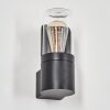 Morbak Aplique de exterior Negro, 1 luz