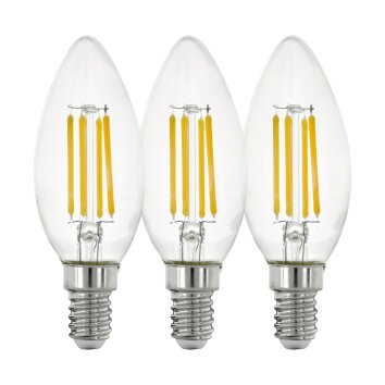 E14 LED 4 Watt blanco cálido 470 Lumen