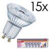 GU10 LED 3.4 Watt blanco cálido regulable 230 Lumen