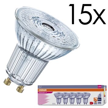 GU10 LED 3.4 Watt blanco cálido regulable 230 Lumen