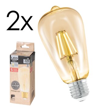 E27 LED 4 Watt blanco cálido 220 Lumen