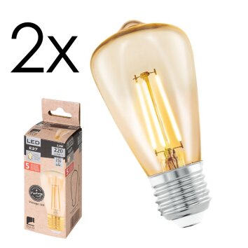 E27 LED 3.5 Watt blanco cálido 220 Lumen