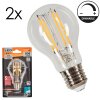 E27 LED 6 Watt blanco cálido regulable 806 Lumen