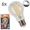 E27 LED 6 Watt blanco cálido regulable 806 Lumen