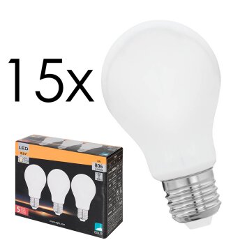 E27 LED 7 Watt blanco cálido 806 Lumen