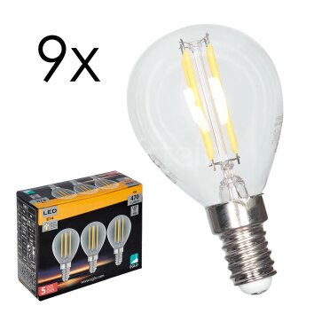 E14 LED 4 Watt blanco cálido 470 Lumen