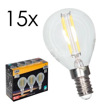 E14 LED 4 Watt blanco cálido 470 Lumen