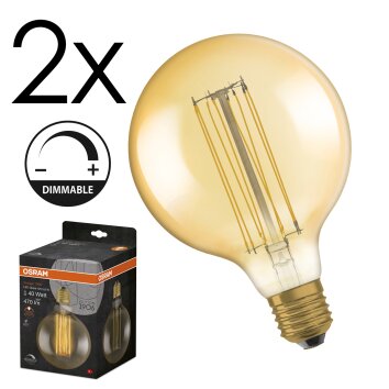 E27 LED 5.8 Watt blanco cálido regulable 470 Lumen