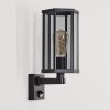 Monfanim Aplique de exterior Negro, 1 luz