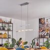 Casalino Lámparas suspendidas, Lámparas colgantes LED Cromo, 1 luz