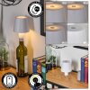 Salgadinho Lámpara de mesa de exterior, Lámparas de mesa LED Blanca, 1 luz