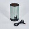 Grubbe Lámpara de mesa de exterior, Lámparas de mesa LED Negro, 1 luz