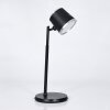 Krumstorp Lámparas de mesa, Apliques, Lámpara lectura LED Negro, 1 luz