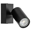 Lámparas Ledvance Spot Plafones LED Negro, 1 luz