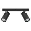 Lámparas Ledvance Spot Plafones LED Negro, 2 luces