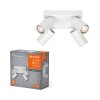 Lámparas Ledvance Spot Plafones LED Blanca, 4 luces