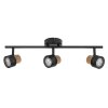 Lámparas Ledvance Spot Plafones LED Negro, 3 luces