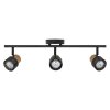 Lámparas Ledvance Spot Plafones LED Negro, 3 luces