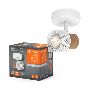 Lámparas Ledvance Spot Plafones LED Blanca, 1 luz