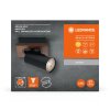 Lámparas Ledvance Spot Plafones LED Color madera, Negro, 1 luz