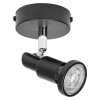 Lámparas Ledvance Spot Plafones LED Negro, 1 luz