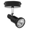 Lámparas Ledvance Spot Plafones LED Negro, 1 luz