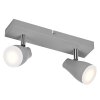 Lámparas Ledvance Spot Plafones LED Gris, 2 luces