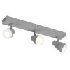 Lámparas Ledvance Spot Plafones LED Gris, 3 luces