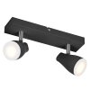 Lámparas Ledvance Spot Plafones LED Negro, 2 luces