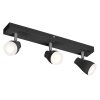 Lámparas Ledvance Spot Plafones LED Negro, 3 luces