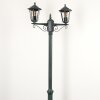 Loria Iluminación exterior, Candelabro, Iluminación de caminos Verde, Negro, 2 luces