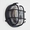 Godel Aplique de exterior Negro, 1 luz