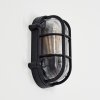 Godel Aplique de exterior Negro, 1 luz