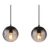 Lámparas Globo Lighting DALLERTA Lámparas suspendidas Negro, 4 luces