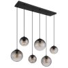 Lámparas Globo Lighting DALLERTA Lámparas suspendidas Negro, 6 luces