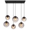 Lámparas Globo Lighting DALLERTA Lámparas suspendidas Negro, 6 luces