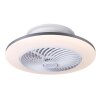 Lámparas Globo Lighting GIBLI lámpara ventilador de techo LED Blanca, 1 luz, Mando a distancia