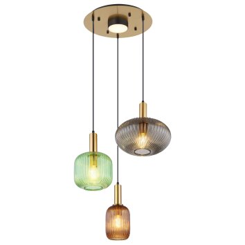 Lámparas Globo Lighting NORMY Lámparas suspendidas Latón, 3 luces