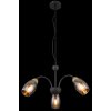 Lámparas Globo Lighting GERLY Lámparas suspendidas Negro, 3 luces