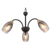 Lámparas Globo Lighting GERLY Lámparas suspendidas Negro, 3 luces