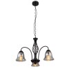 Lámparas Globo Lighting GONNY Lámparas suspendidas Negro, 3 luces